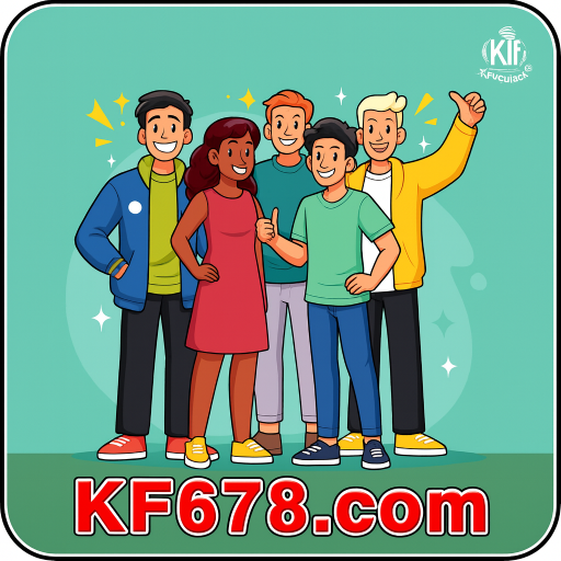 Imagem promocional da KF678 mostrando a plataforma e suas vantagens